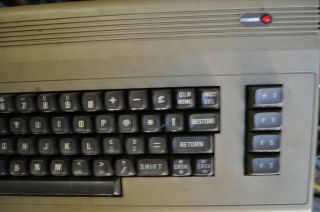 Vintage commodore 64 personal computer And 3