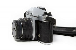 Vintage Pentax Asahi K1000 35mm SLR film Camera with 50mm lens,  strap 6