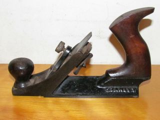 Rare Stanley No.  72 Chamfer Wood Handle Carpentry Planer Wood Tool