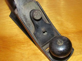 RARE STANLEY No.  72 CHAMFER WOOD HANDLE CARPENTRY PLANER WOOD TOOL 7