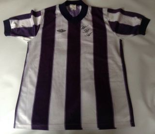 Vintage West Bromwich Albion Home Shirt Jersey Wba Brom 1980 