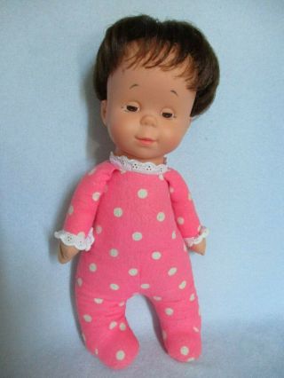 Rare Mattel 1964 Drowsy Doll 14 " Brown Hair & Eyes Pull String,  Spanish - Talks