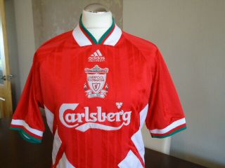 LIVERPOOL 1993 adidas Home Shirt LARGE ADULTS Rare Old Vintage 3