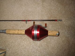 VINTAGE RARE FRE - LINE SPINNING REEL FISHING Denver Colo,  Wright Mcgill Set 29 5