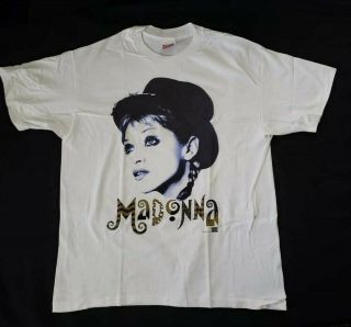 Madonna Official Vintage Shirt M Girlie Show Braid Erotica Madame X Fever