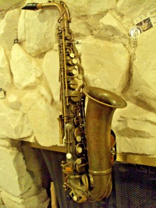 Vintage Conn Saxophone,  Made In The Usa,