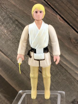 Vintage Star Wars Farmboy Luke Skywalker Kenner Action Figure 1977 Anh