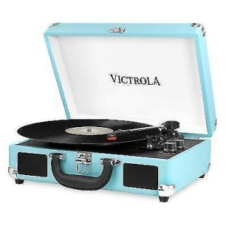 Victrola Vintage 3 - Speed Turntable Record Player Suitcase With Speakers