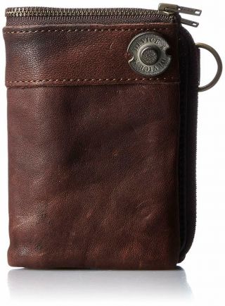 Device Dkw 17058 Br Vintage Double Fold Wallet Brown From Japan