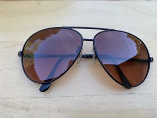 Vintage Serengeti Drivers 5222r Corning Optics Drivers Lens Sunglasses W/ Case