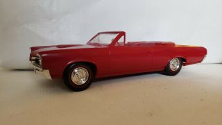 Lot159 1966 Pontiac Gto Montero Red Convertible Promo Dealership