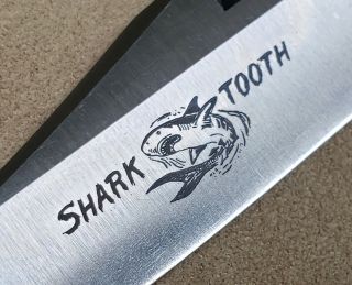 Vintage Case Xx P197l - Ssp Shark Tooth Lockback Folding Knife Sheath Box