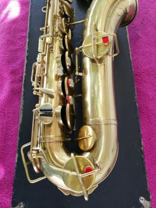 Vintage Buescher Low Pitch True Tone C - Melody Saxophone & Case