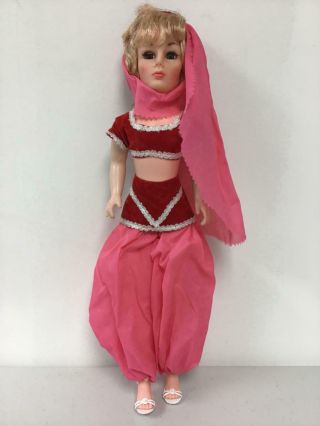 Vintage 20 " Libby I Dream Of Jeannie Barbara Eden Doll 1966