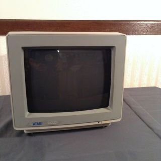 Vintage Atari Computer Color Monitor SC1224 Fully Functional CRT Scarce 2