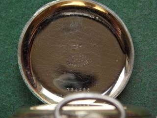 Vintage Dennison Gold Plated Cased MINERVA Pocket Watch Micrometer Balance 6