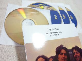 THE BEATLES - White Sessions SECRET TRAX Limited Edition GOLD 4CD Box Set RARE 10