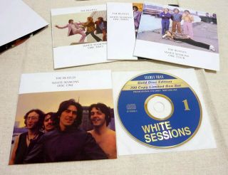 THE BEATLES - White Sessions SECRET TRAX Limited Edition GOLD 4CD Box Set RARE 8