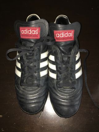 VTG Adidas Beckenbauer Goal 90s Indoor Soccer Shoes Mens US 7.  5 2