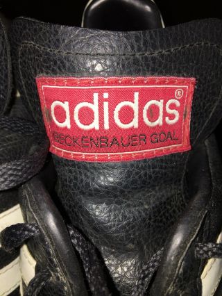VTG Adidas Beckenbauer Goal 90s Indoor Soccer Shoes Mens US 7.  5 3