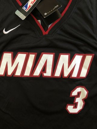 Dwyane Wade Signed Miami Heat Jersey JSA 3 NBA All Star HOF Flash RARE 4