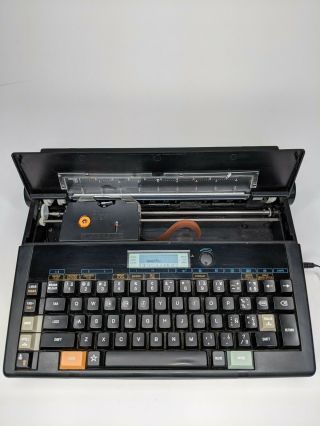 Vintage Canon Typestar 110 Electronic Portable Typewriter Quiet Printing System 2