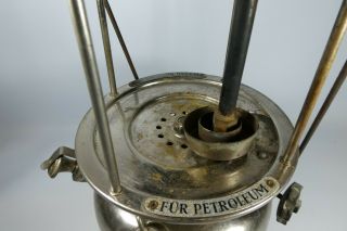 Old Vintage HASAG NO 51 Paraffin Petrol Lantern Kerosene Lamp.  Optimus Primus Ra 7