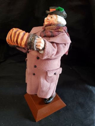 Very Rare Simpich doll Mr.  PORTLEY Accordion Man - 1985 - Little London Series 2