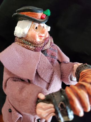 Very Rare Simpich doll Mr.  PORTLEY Accordion Man - 1985 - Little London Series 4