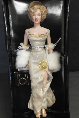 Franklin Marilyn Vinyl Doll Millenium Limited Edition Rare 16 "