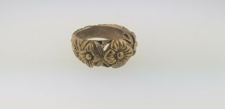 Stephen Dweck Floral Design Bronze Ring 4
