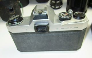 Vintage Pentax Sportmatic SP2 Camera & 5 Lenses for Restoration 3