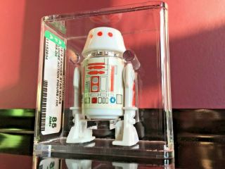 Vintage Star Wars.  85 Afa.  Great R5 - D4 - First 21 Figure - Shape & Sticker