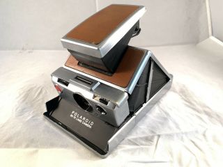 Vintage Polaroid Sx - 70 Land Camera In Case With Accessories
