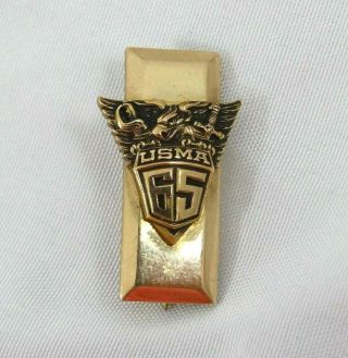 Vintage Usma West Point Gold Filled Pin Miltary Bar 65