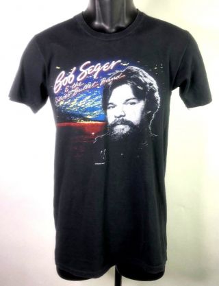 Vintage Bob Seger And The Silver Bullet Band The Distance 1983 Tour Shirt Size M