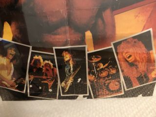 Rare Autographed Metallica 1983 Hell On Earth Tour Poster Signed By Band Members 8
