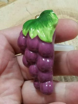 Nora Fleming Bunch of Grapes Mini - Retired & Rare 2