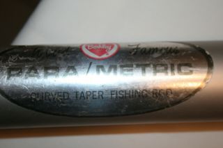 Vtg Berkley para/metric PG40 Fly Fishing Rod with Tube 8 ' 6 