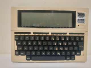 Vintage Tandy Model 100 Trs - 80 Portable Computer Laptop W/case - No Adapter