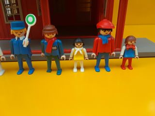 Playmobil Geobra Vintage 4301 Riverdale Train Station Western INCOMPLETE 3