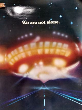 Close Encounters Of The Third Kind 1977 Vintage Movie Poster