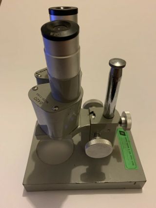 Griffin S 420 No.  73 - 1149 Vintage Binocular Microscope W20x 5