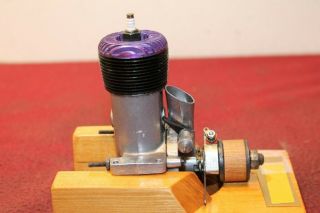 Rare 1952 Purple Head Ohlsson & Rice 60 Model Airplane Ignition Engine O&r.  60