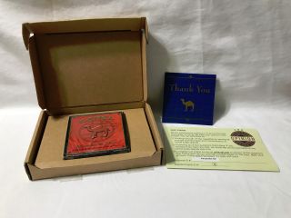 Camel Mandarin Tin Mail Give Away Mailer Vintage For Display