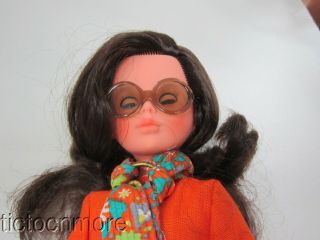 VINTAGE CORINNE VANESSA ITALOCREMONA MOD FASHION MODEL DOLL BRUNETTE,  TAG ITALY 8