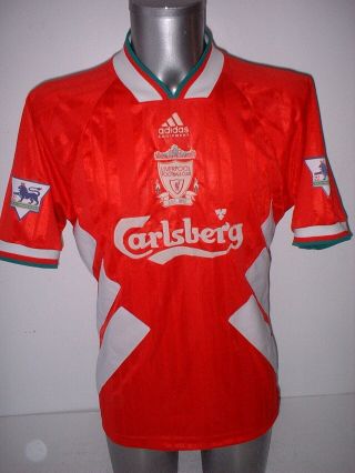 Liverpool Rush 1993 Adidas Adult Large Shirt Jersey Soccer Football Vintage 4