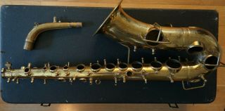 1926 Vintage Martin Handcraft Alto Saxophone,  Beveled Tone Holes,  Complete Parts