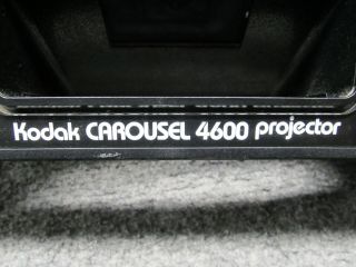 Vintage Kodak 4600 Carousel Slide Projector Lamp/Remote 6