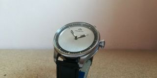Vintage wristwatch for men ' s HELVETIA Swiss ETA Engraved movement ArtDeco 2